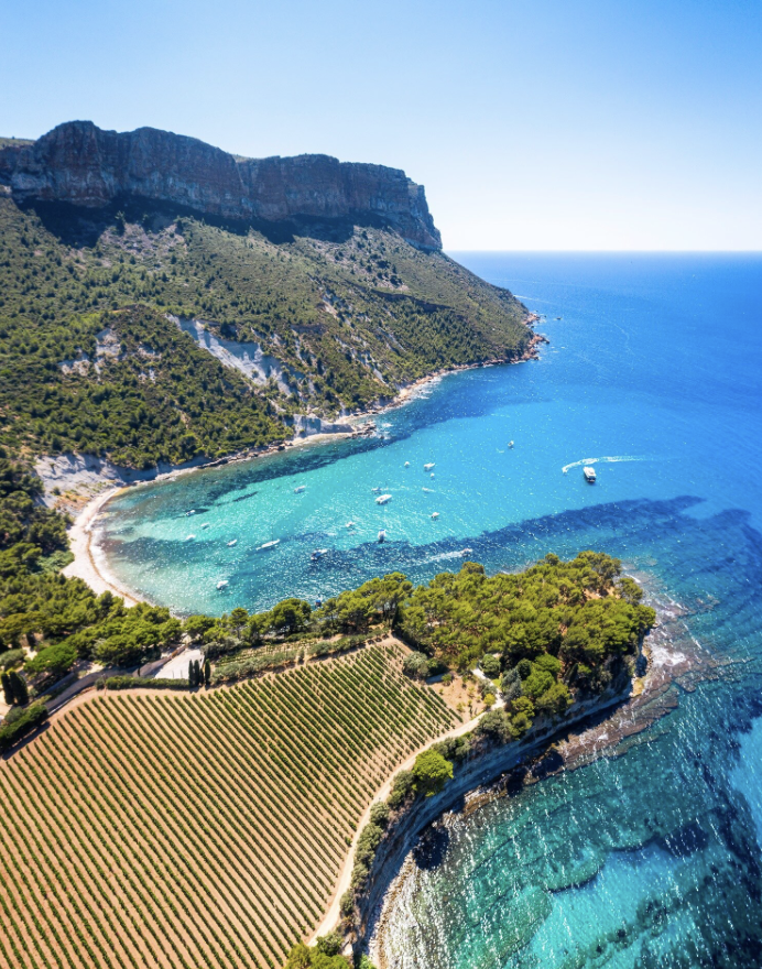 Plage à Cassis