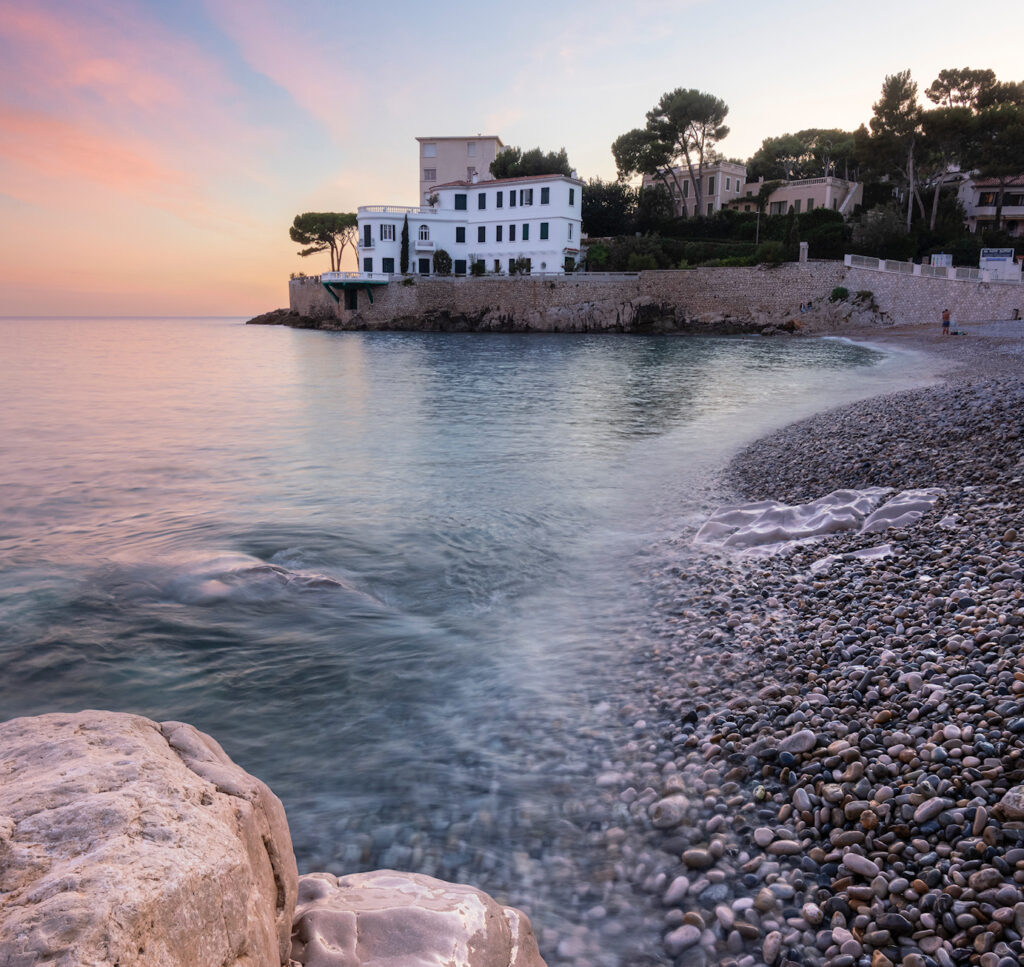 coucher de soleil à Cassis