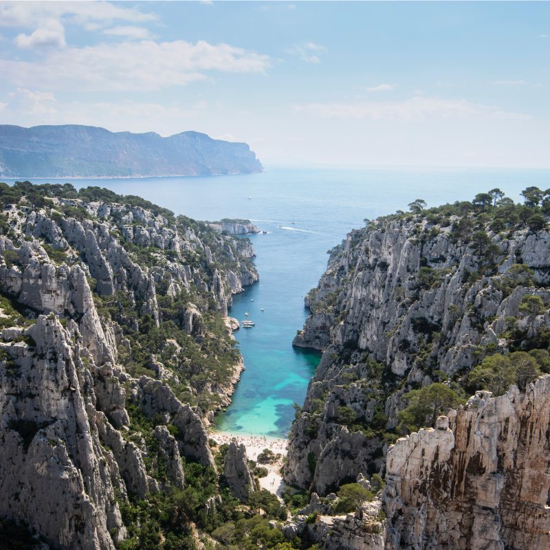 randonnée dans le parc national des calanques de Cassis